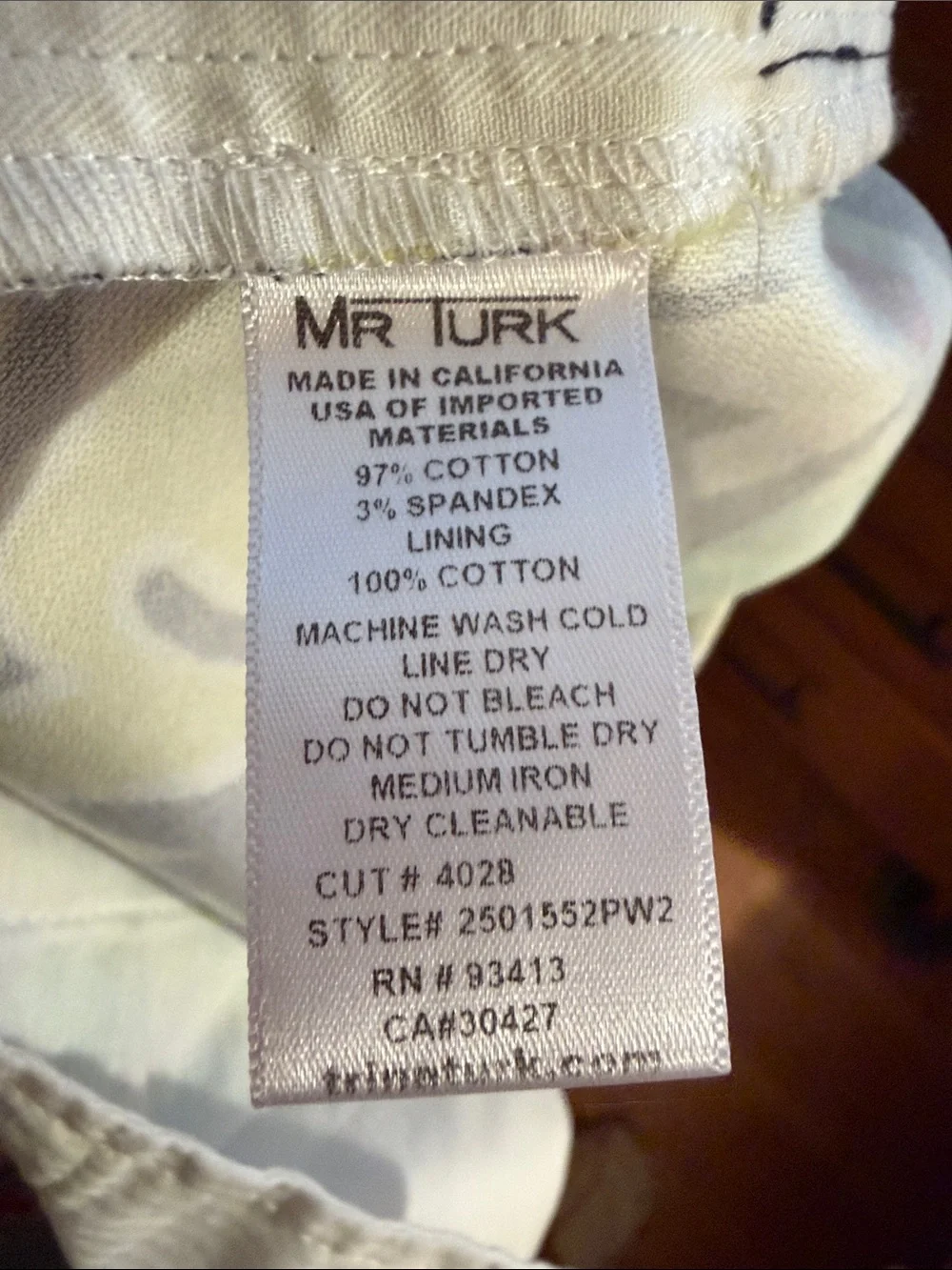 Mr. Turk stylish dress